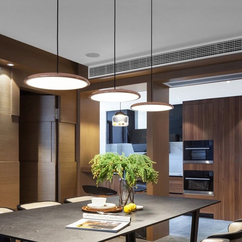 Stylish Modern Hanging Pendant Lights - Elegant Ceiling Lighting Fixtures for Dining Room, Bedroom & Living Room Decor