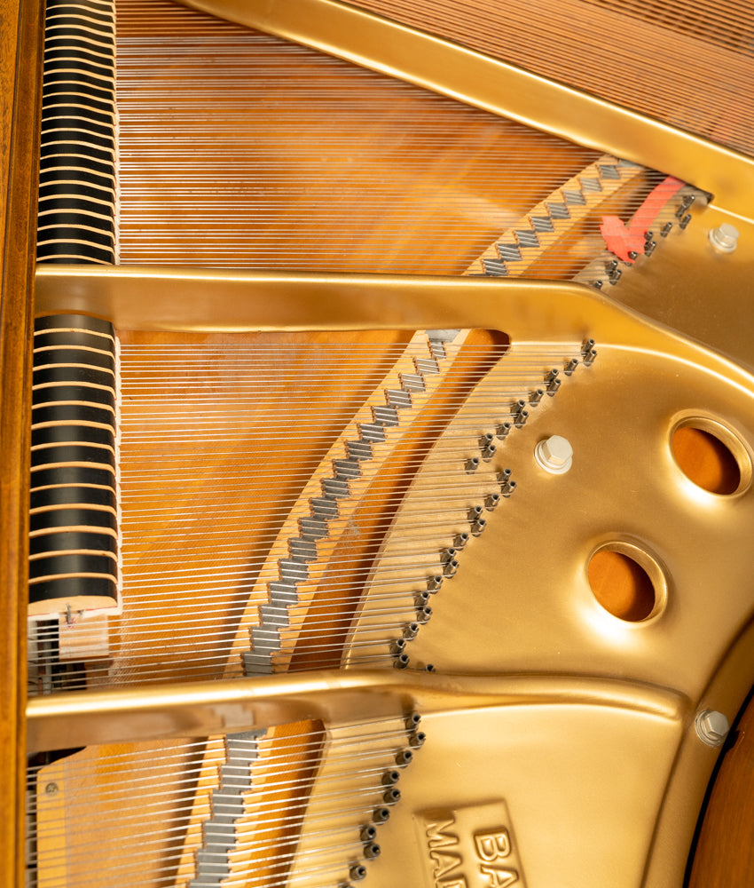 Baldwin 5'2 Model M Grand Piano - Satin Walnut Finish | Used Vintage Piano with Serial Number 247382 | Perfect for Home, Studio & Concert Performances