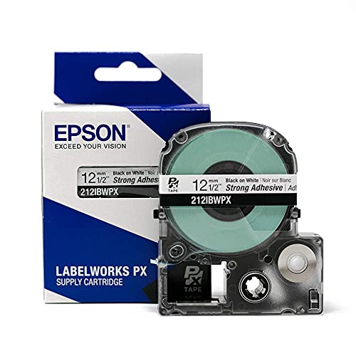 Black on White Strong Adhesive