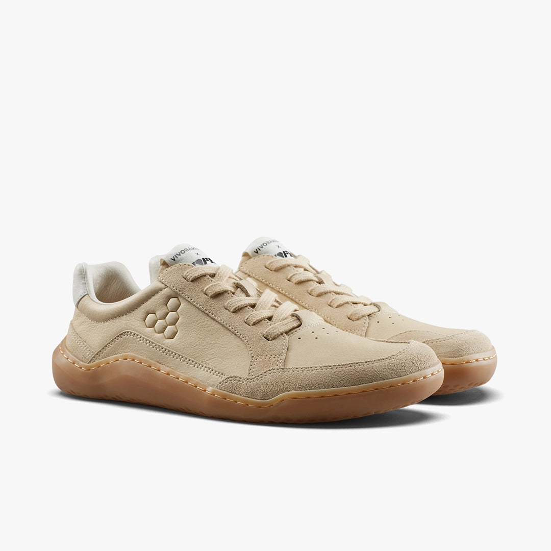 Vivobarefoot Men's Gobi II Leather Sneakers - Premium Barefoot Shoes for Men | Comfortable Minimalist Walking & Travel Shoes for Outdoor Activities