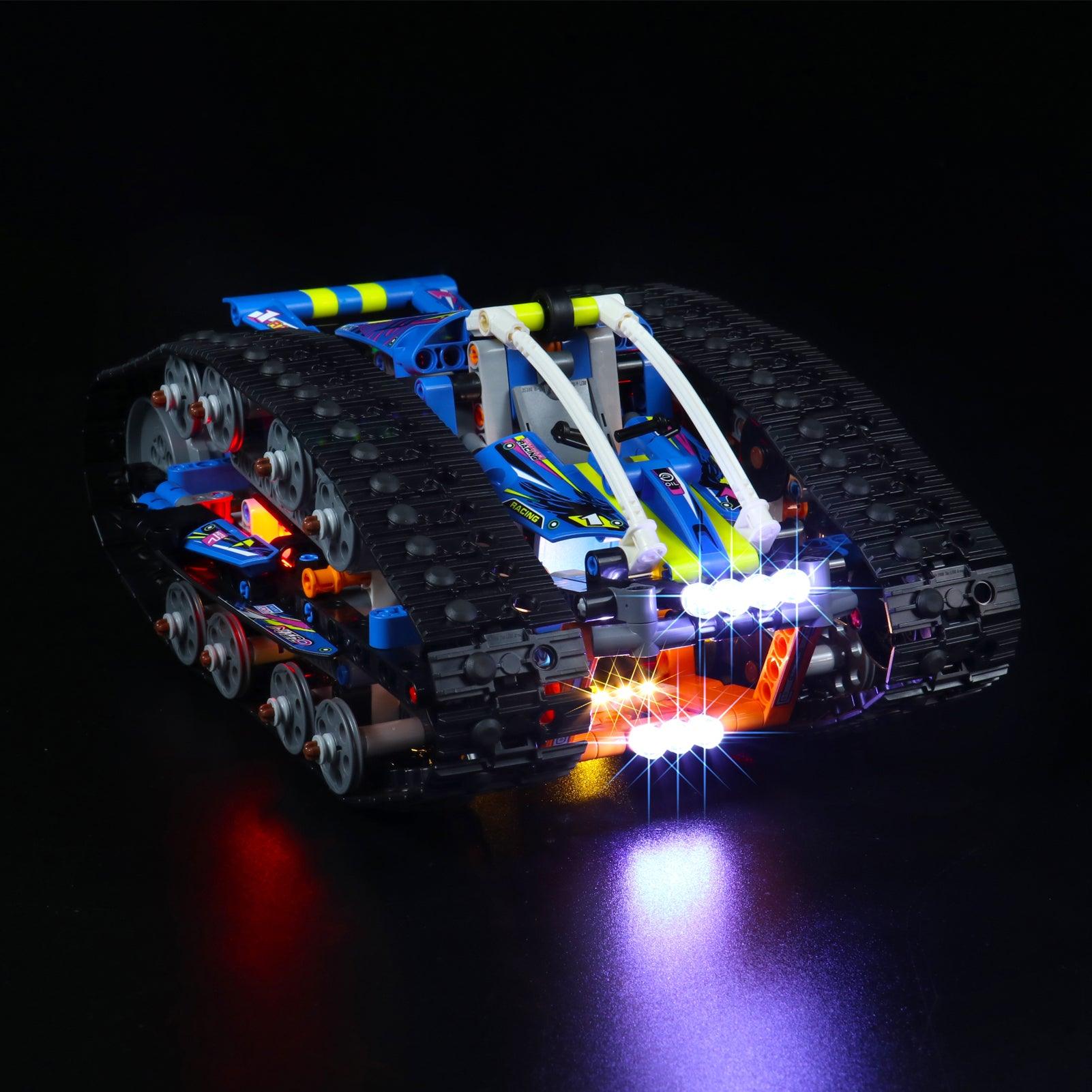LEGO Technic App-Controlled Transformation Vehicle 42140 Light Kit – Enhance Your Build with LED Lights for Nighttime Play & Display