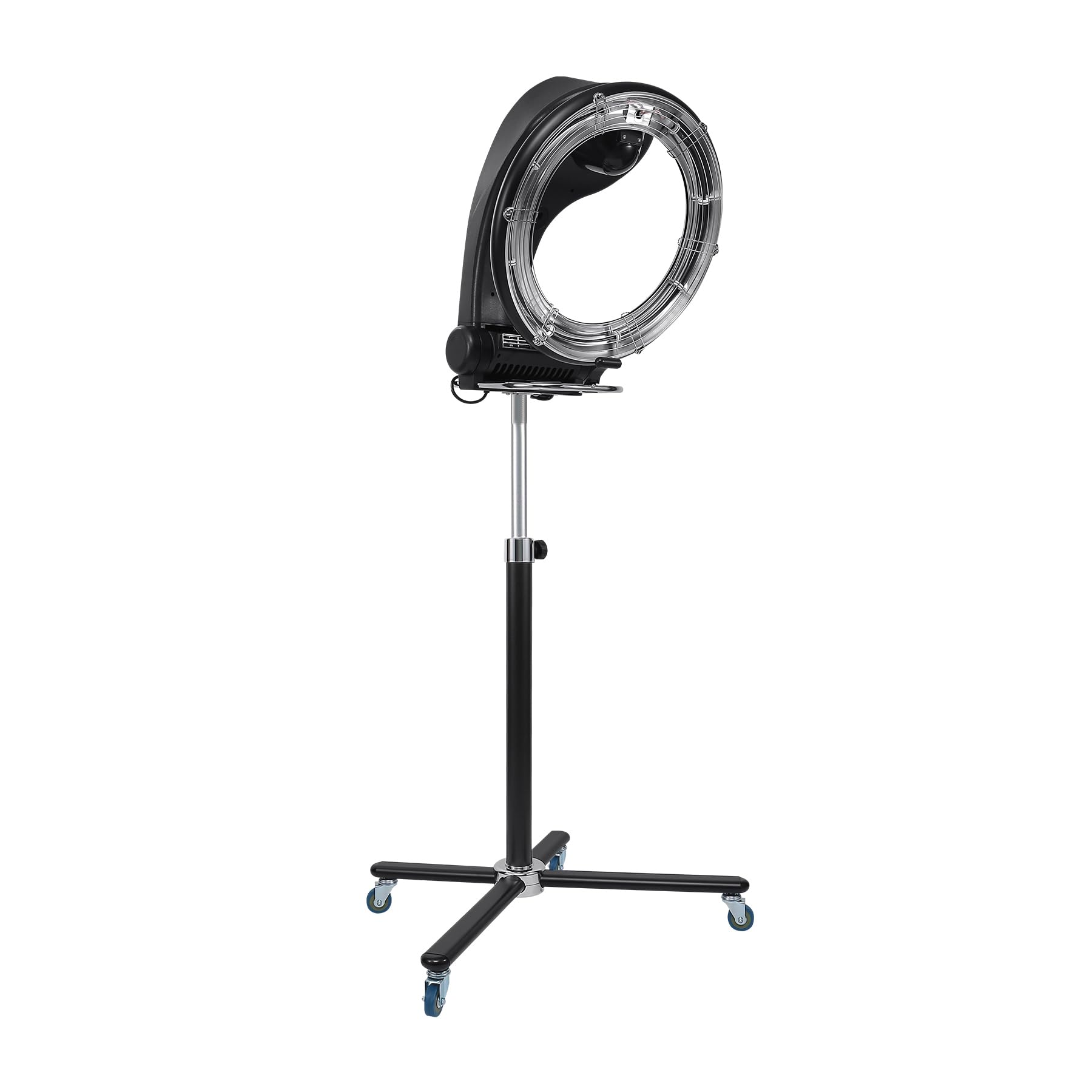 Samger 3-in-1 Professional Orbiting Hair Dryer & Hair Color Processor - 110V 950W Adjustable Height Salon Hair Dryer with Wheels - Black | Perfect for Salon, Spa & Home Hair Styling, Perming & Color Processing