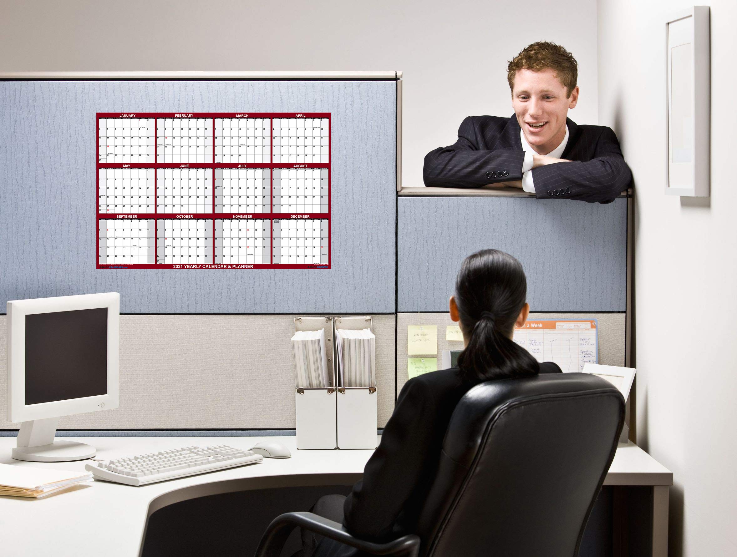SwiftGlimpse 2024-2025 Academic Wall Calendar - 18
