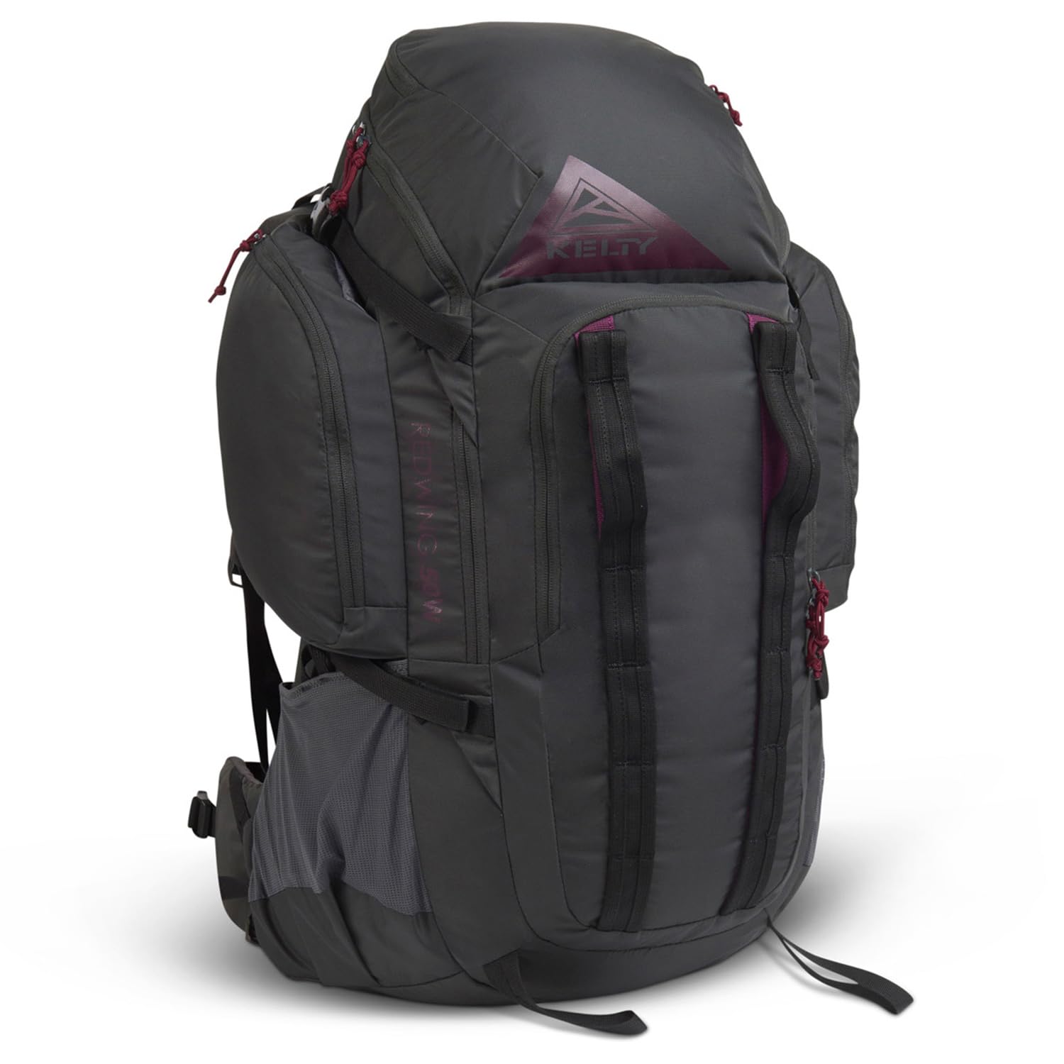 Kelty Redwing 50 Women's Hiking Backpack - 50L Internal Frame Backpacking Travel Pack with Adjustable Hip Belt & Women-Specific Fit (2023 Blackout) | Perfect for Weekend Trips, Camping & Outdoor Adventures