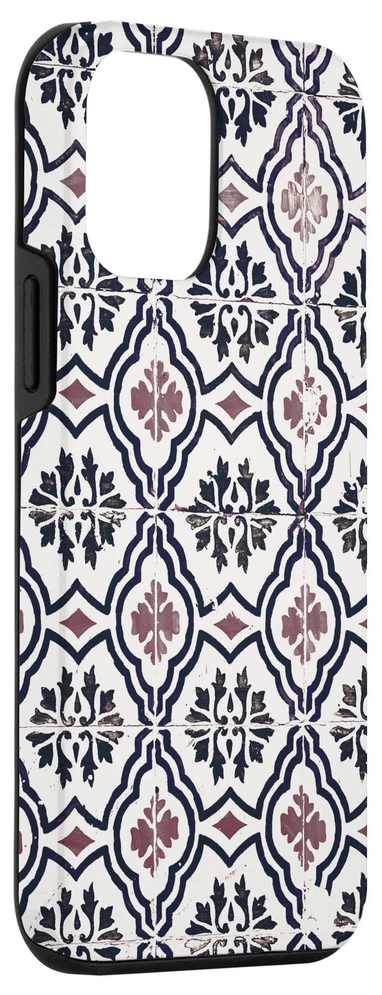 Boho Geometric Abstract Moroccan Print iPhone 12 Mini Phone Case - Stylish Protective Cover for Everyday Use, Travel & Fashion Accessories