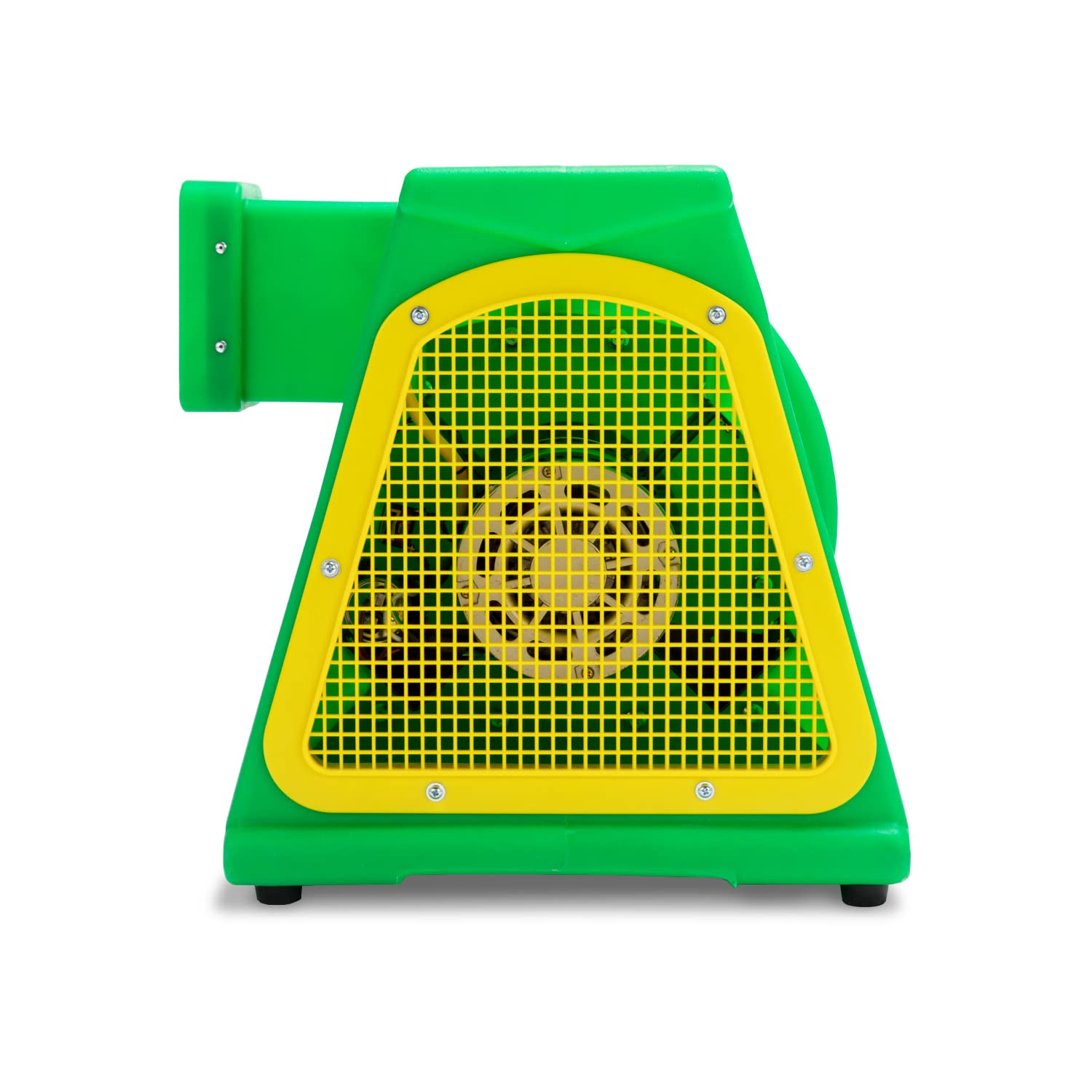 B-Air 2 HP Commercial Air Blower - Heavy Duty Bounce House Blower Fan for Large Inflatable Bouncy Castles, Water Slides & Party Rentals - BA-BP-2-PL Green - Perfect for Birthday Parties, Carnival Events & Outdoor Inflatable Entertainment