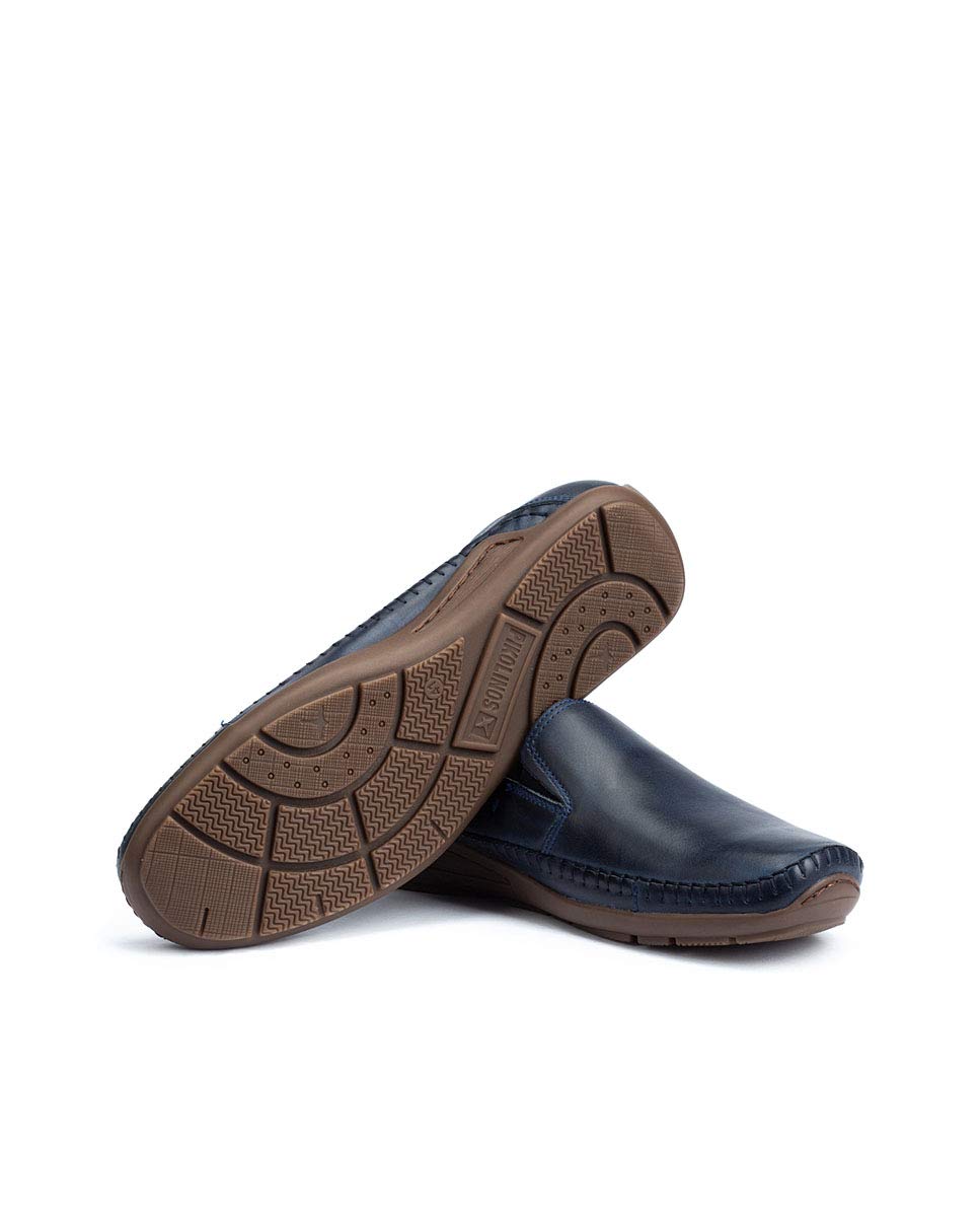 PIKOLINOS Men's Leather Loafers - Comfortable & Stylish Azores Slip-On Shoes for Casual Wear & Office