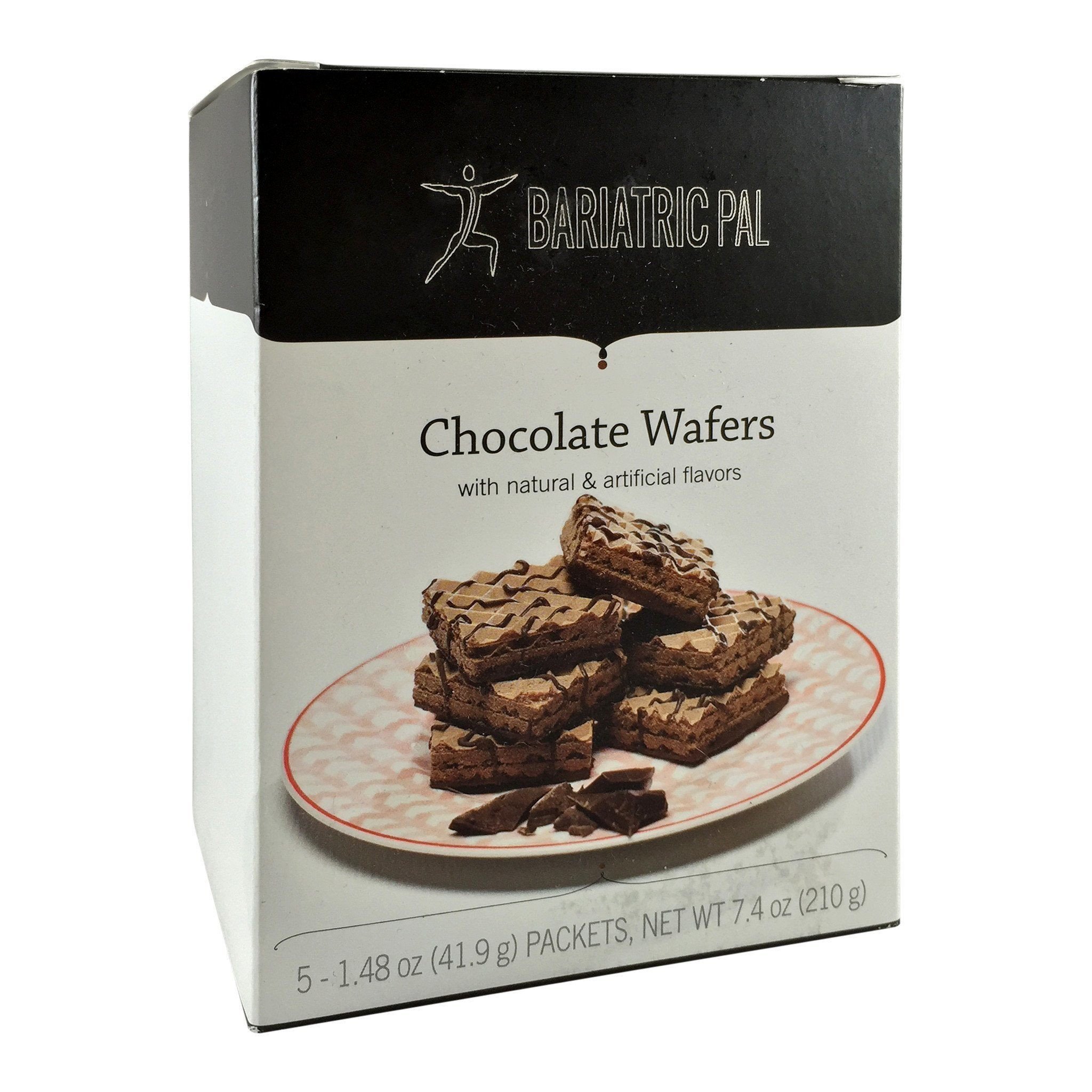 BariatricPal Square Protein Wafers - High Protein Chocolate Snacks for Weight Loss & Bariatric Surgery Recovery - Perfect for Post-Op Diet, Keto & Low-Carb Lifestyle