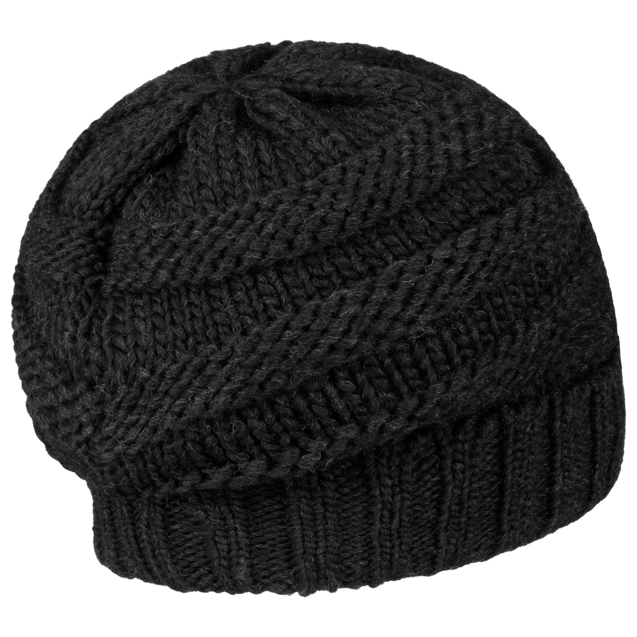 Lierys Long Beanie Knit Hat for Men & Women - Winter Warm Stretchy Slouchy Beanie - Cozy Soft Ribbed Knit Cap for Cold Weather - Perfect for Skiing, Hiking, and Outdoor Activities