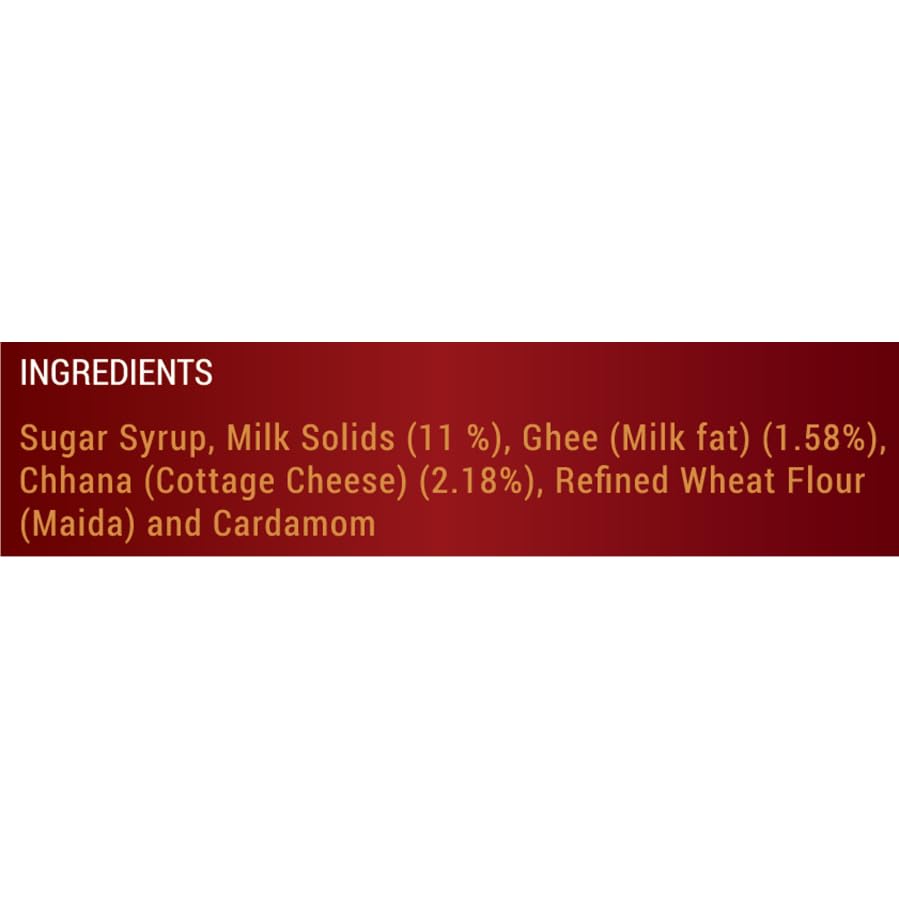 Mother Dairy Gulabjamun - Premium Indian Sweet Dessert, 1000g Box | Perfect for Festivals, Diwali Gifts & Family Celebrations