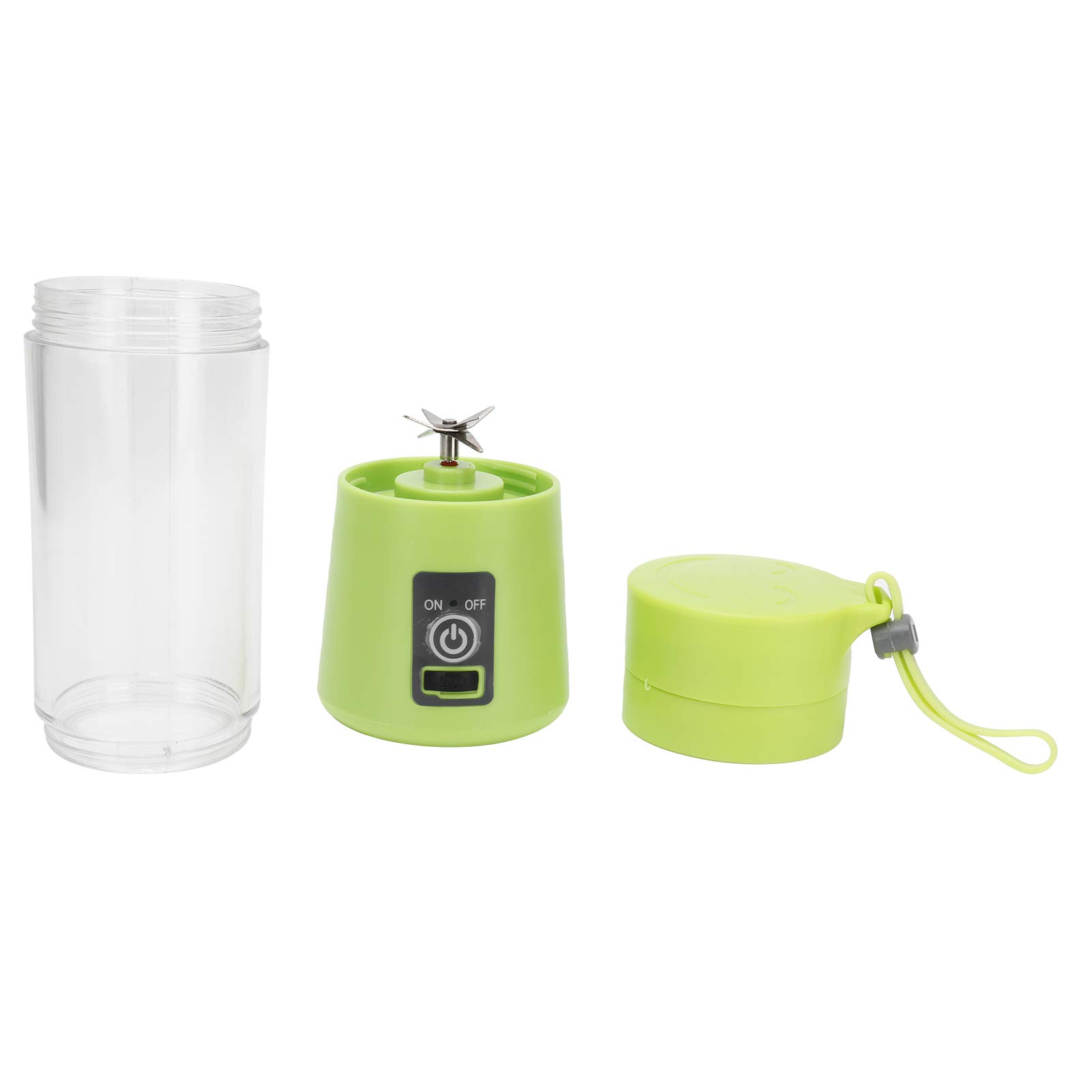 Mini Electric Juicer 380ml Portable USB Rechargeable Fruit Juice Maker for Orange, Watermelon, Apple - Perfect for Home, Office, Travel & Healthy Lifestyle