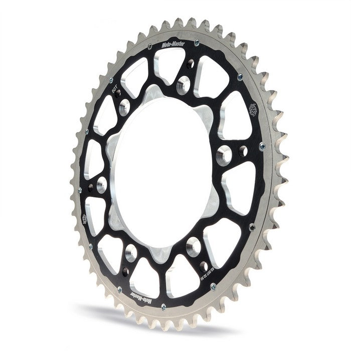 **Sprocket Moto Master Rear Fusion Dual Ring - Compatible with Suzuki RM125 (1981-2013), DRZ250 (2001-2007), RM250 - High-Performance Motorcycle Sprocket for Off-Road & Trail Riding**
