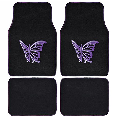 Purple White Butterfly