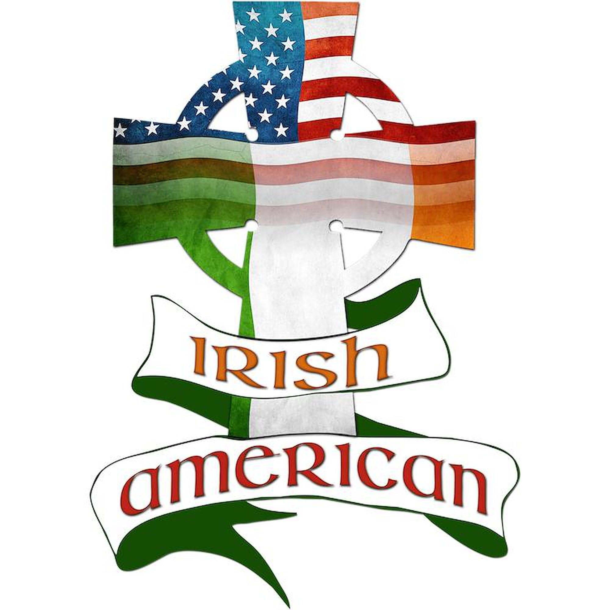 Celtic Cross Square Car Magnet 3