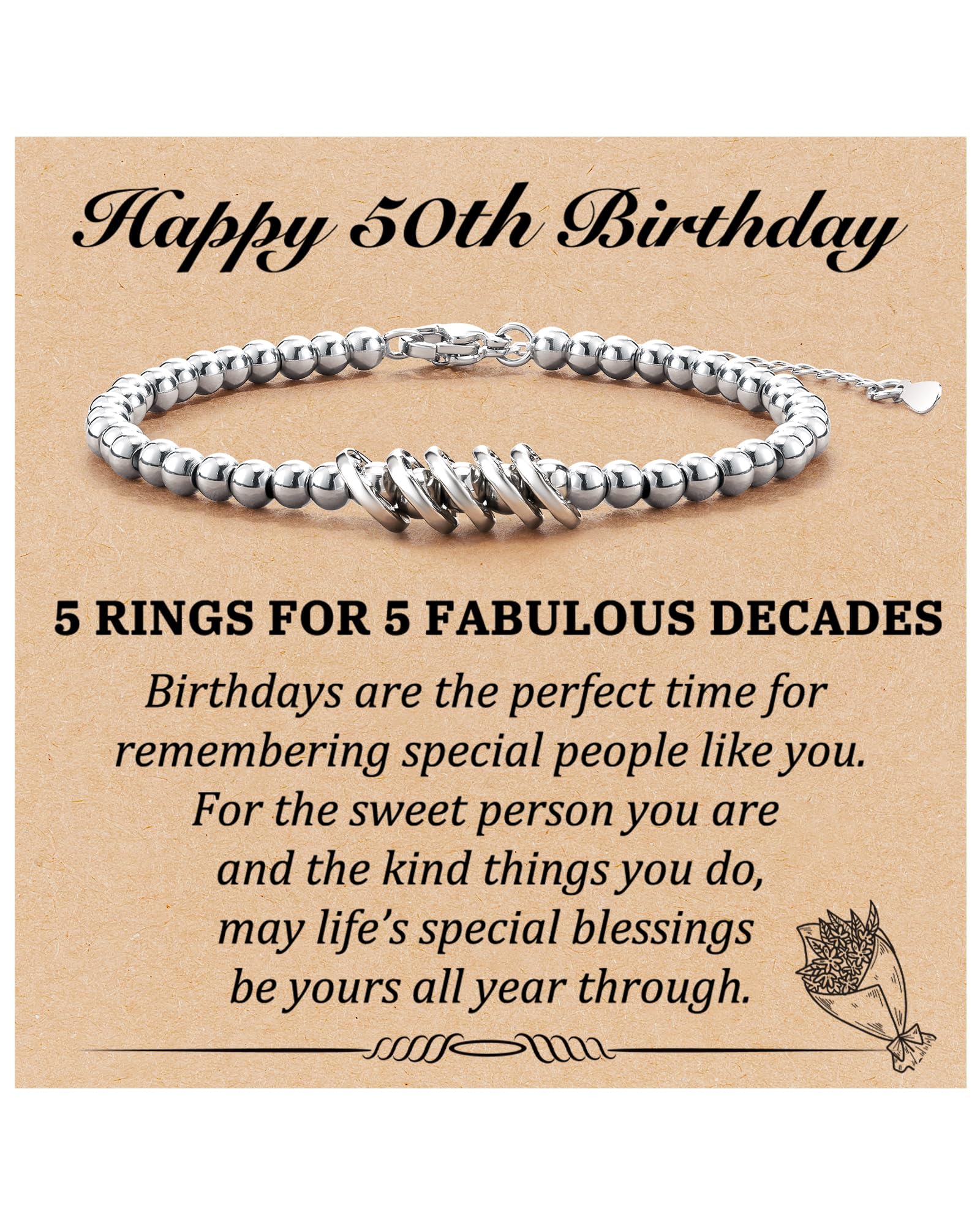Elegant Aunis 16/18/21/30/40/50/60 Birthday Bracelet Gift for Women & Girls - Perfect for Anniversaries, Graduation Gifts & Special Occasions
