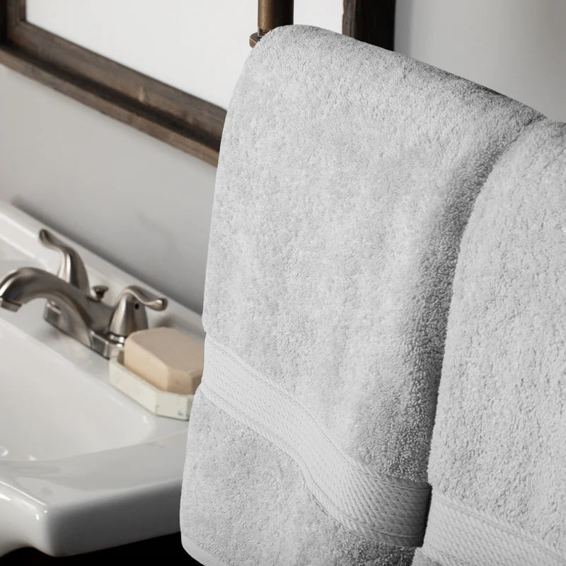 Premium Egyptian Cotton 10-Piece Towel Set - Ultra Soft, Heavyweight & Plush for Bath, Spa & Luxury Home Use