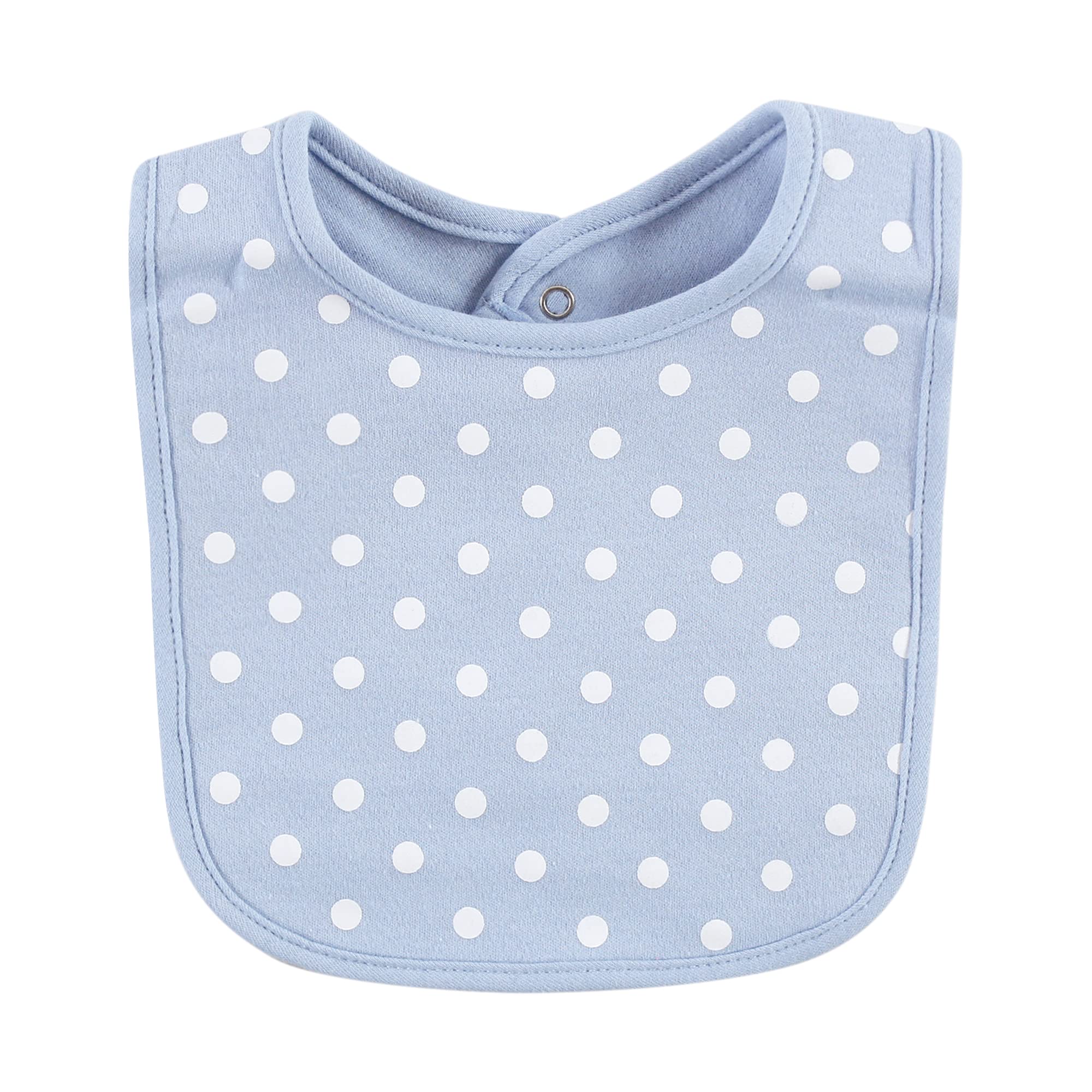 Hudson Baby Unisex Cotton Bibs for Babies & Toddlers - Soft Absorbent Drool Bibs for Feeding, Teething & Everyday Use