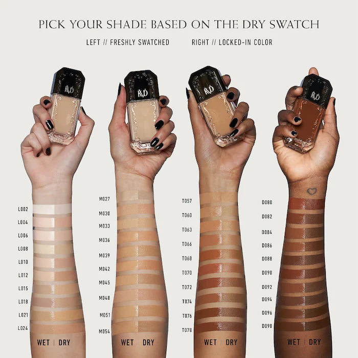 KVD Beauty Good Apple Full Coverage Foundation - Non-Comedogenic, Vegan & Cruelty-Free Makeup Base for Flawless Skin | Perfect for Daily Wear, Photo Shoots & Special Occasions