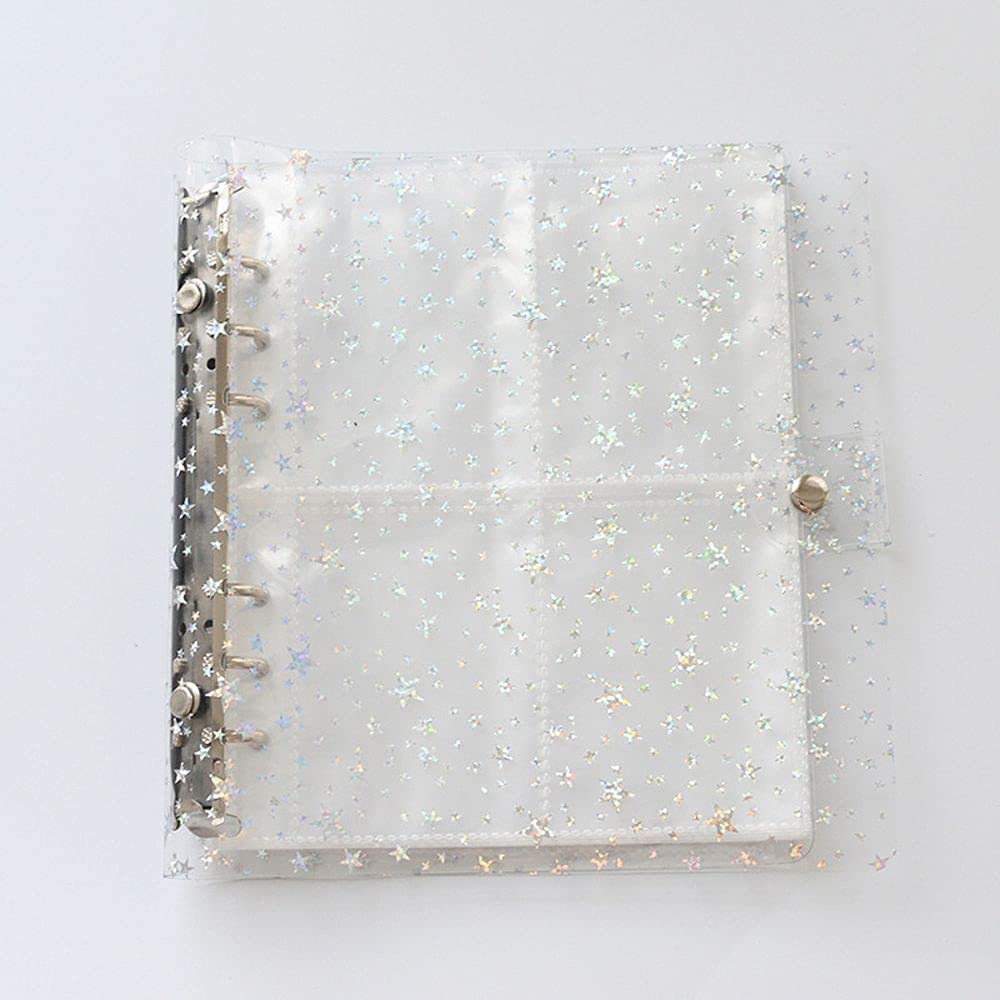 Transparent Star Soft PVC Photo Album - 5 Inch Clear Jelly Color Portable Card Holder for Name Cards, Photocards & Collectibles | Perfect for Scrapbooking, Gift Giving & Memory Storage