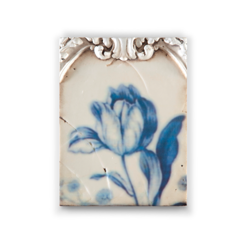 SID DICKENS Sovereign Bloom (Retired) - Vintage Wooden Wall Art Tile for Home Decor, Perfect for Living Room, Bedroom, or Office Display