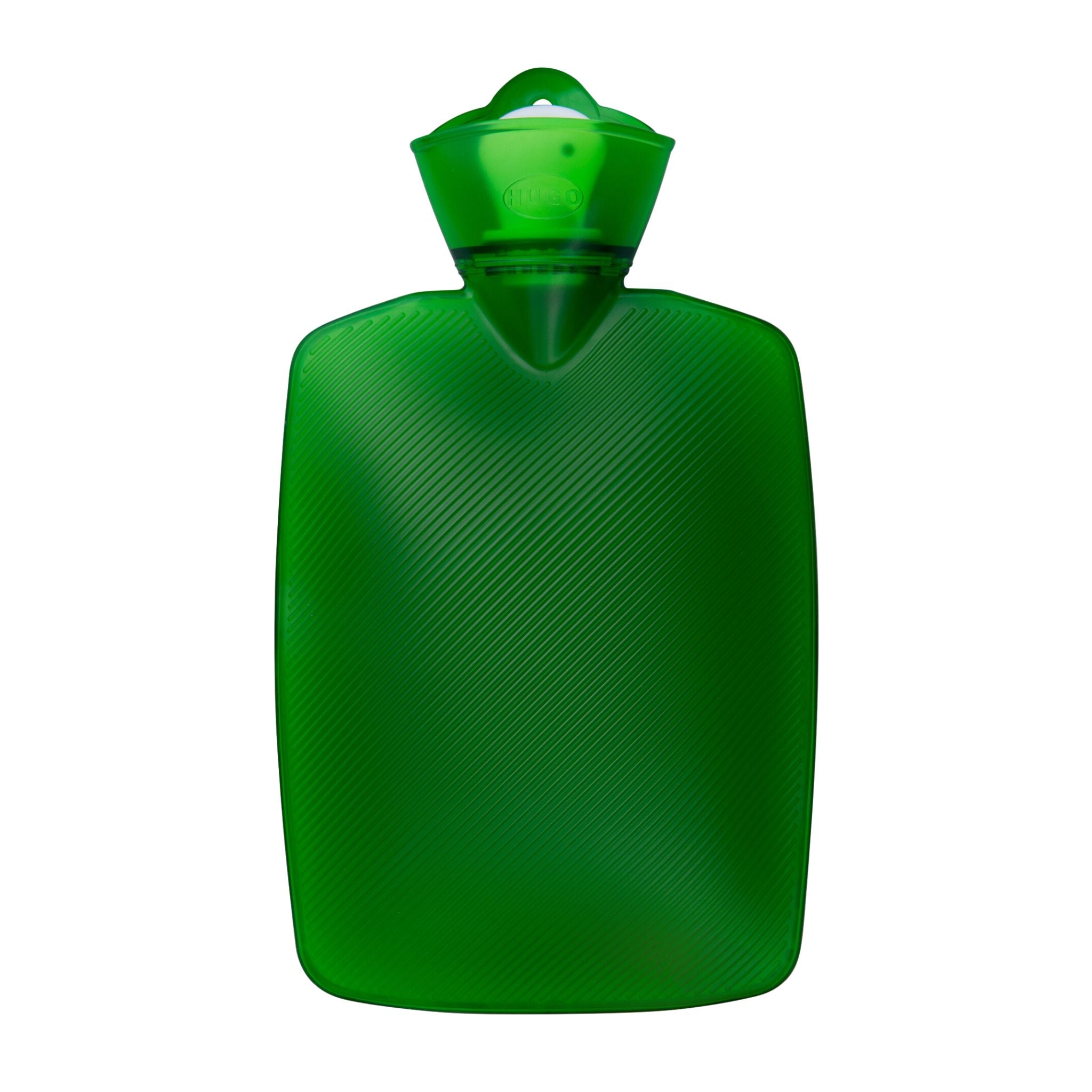 1.8L Eco-Friendly Apple Green Hot Water Bottle - Rubber-Free, Natural Plant-Based Material for Pain Relief & Warmth - Perfect for Cold Nights, Menstrual Cramps & Winter Comfort