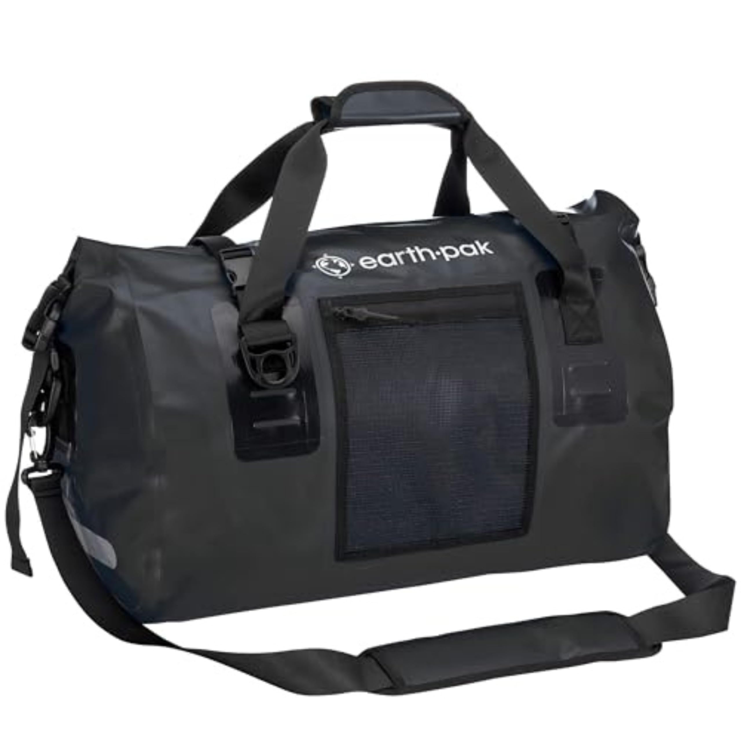 **Earth Pak Waterproof Duffel Bag - Heavy Duty Motorcycle Dry Bag with Large Storage Space (50L/70L/90L/120L) - Ideal for Travel, Camping, Kayaking, Fishing & Canoeing - Waterproof Duffle Bag for Outdoor Adventures**