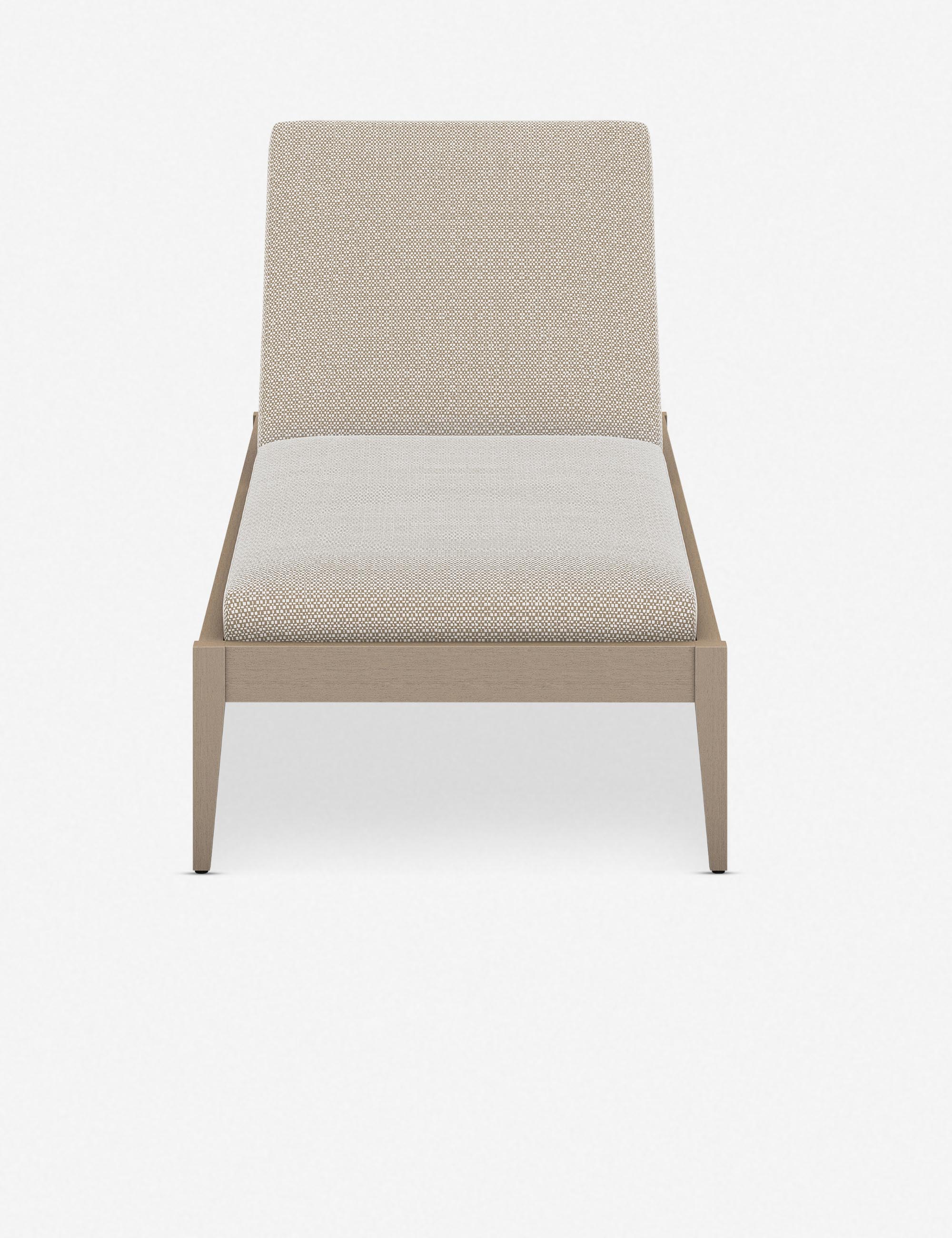 Cadenza Indoor Outdoor Chaise Lounge - Modern Patio Furniture for Poolside, Garden, and Backyard Relaxation