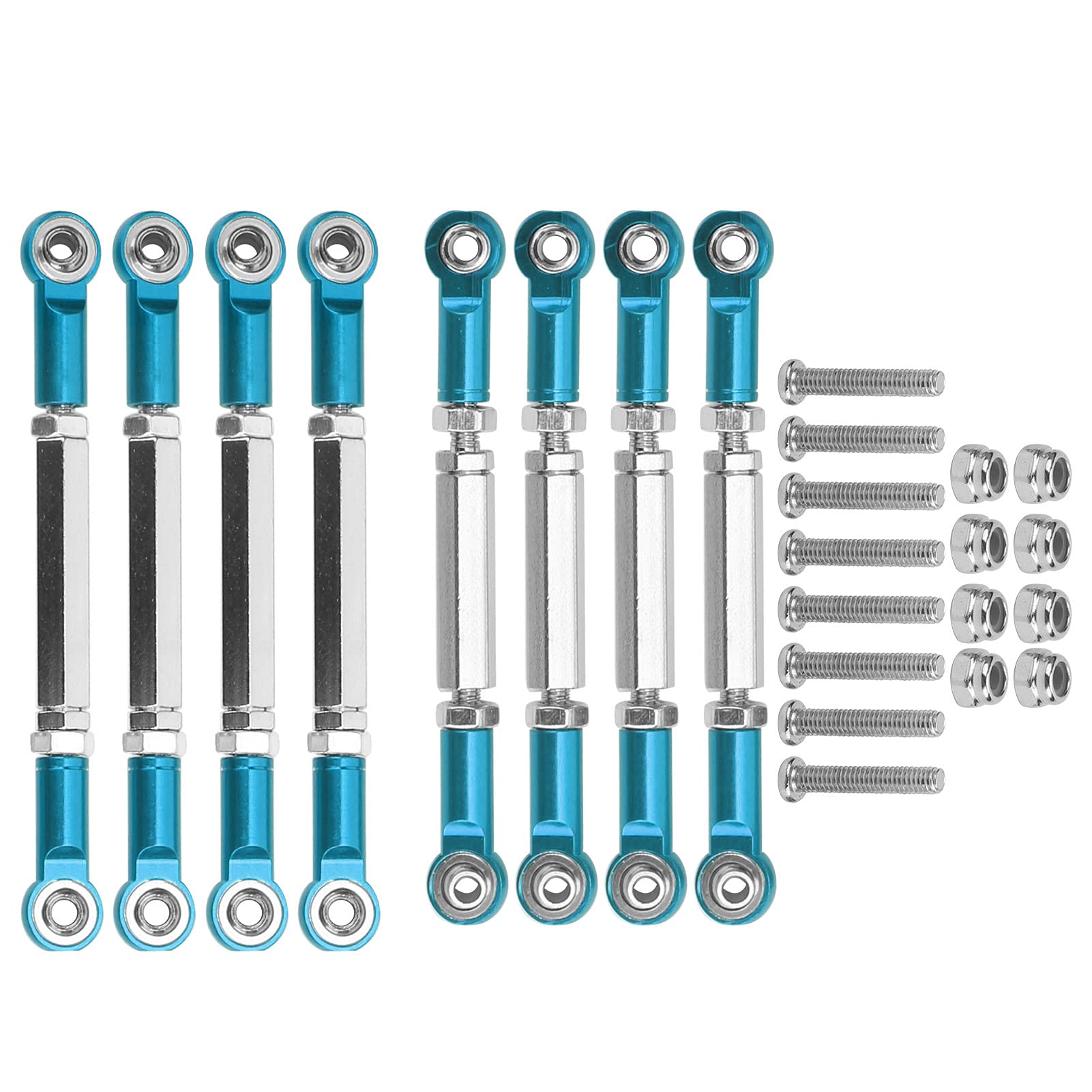 Shanrya Lightweight Servo Linkage - Durable Servo Pull Rod for WPL/MN/Feiyu RC Cars | Novel Design for Smooth Steering & Off-Road Performance