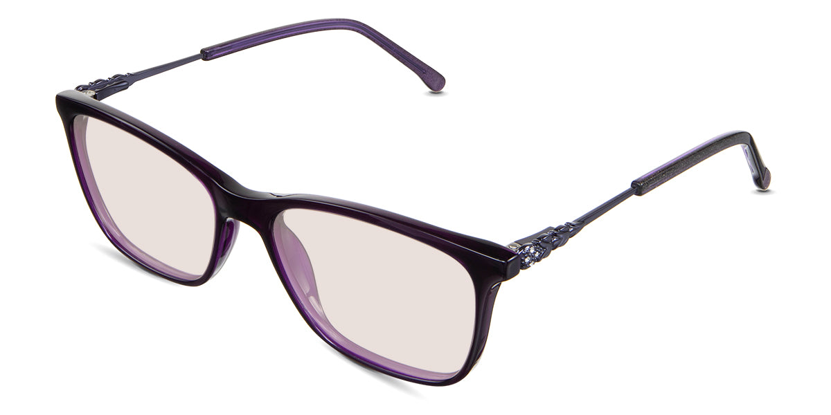 Elle Women's Prescription Tinted Glasses - Stylish & UV Protection for Everyday Wear, Reading, and Outdoor Activities