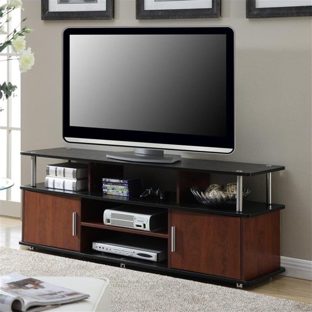 Pemberly Row Modern Wood TV Stand for TVs up to 59