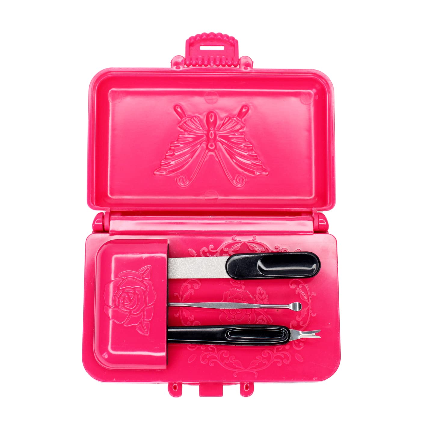 Portable Nail Manicure Kit for Women - Professional Salon & Home Manicure Set with Essential Tools | Perfect for Travel, Gifts & DIY Nail Care
