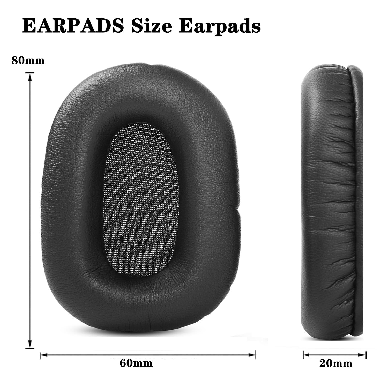 Replacement Ear Pads Cushions for VXI BlueParrott B450-XT/S450-XT/B550-XT - Noise Canceling Bluetooth Headset Protein Leather Earpads - Comfort Upgrade for Truckers & Call Center Professionals