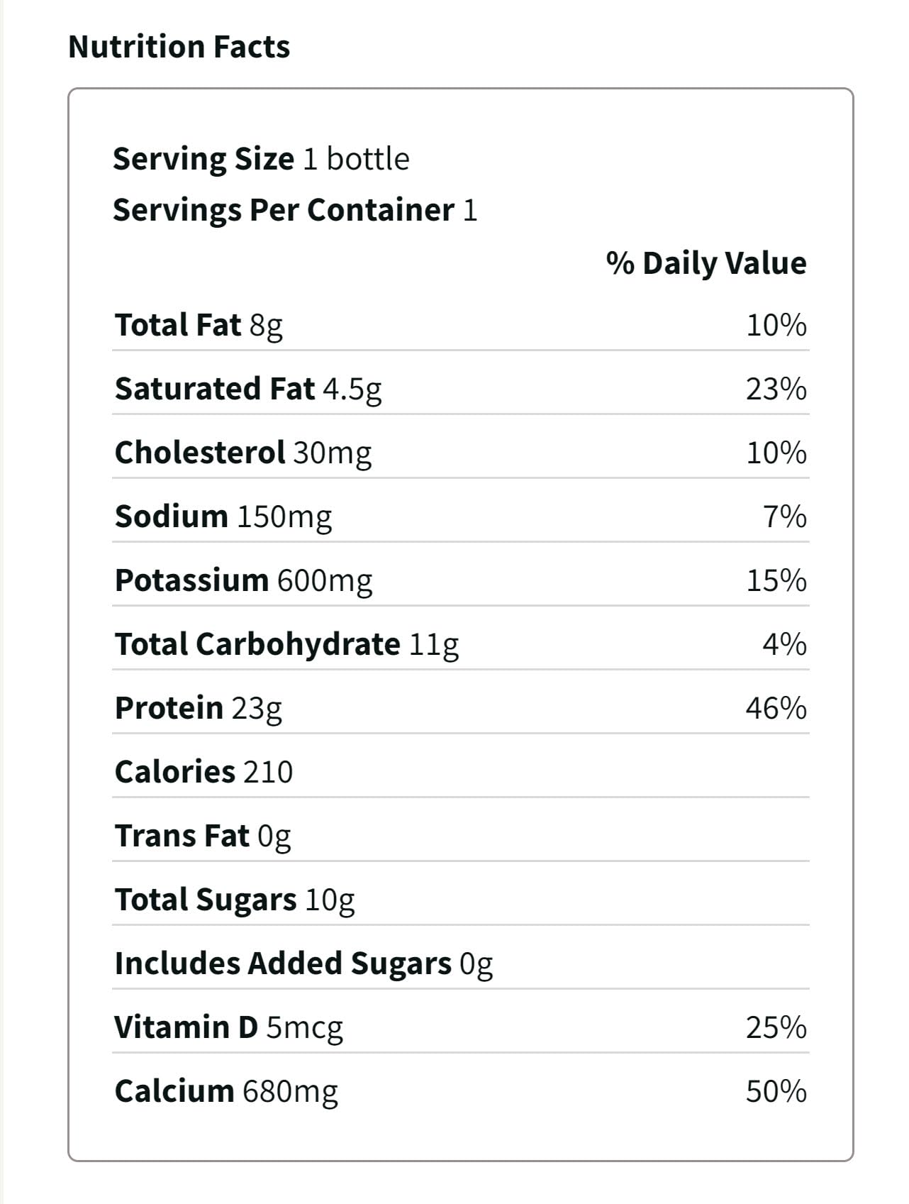 Fairlife UFM Milk 2% Reduced Fat Milk - 6 Pack (14 Fl Oz Bottles) | Lactose Free, High Protein, Ultra-Filtered | Perfect for Smoothies, Coffee Creamer & Healthy Breakfast