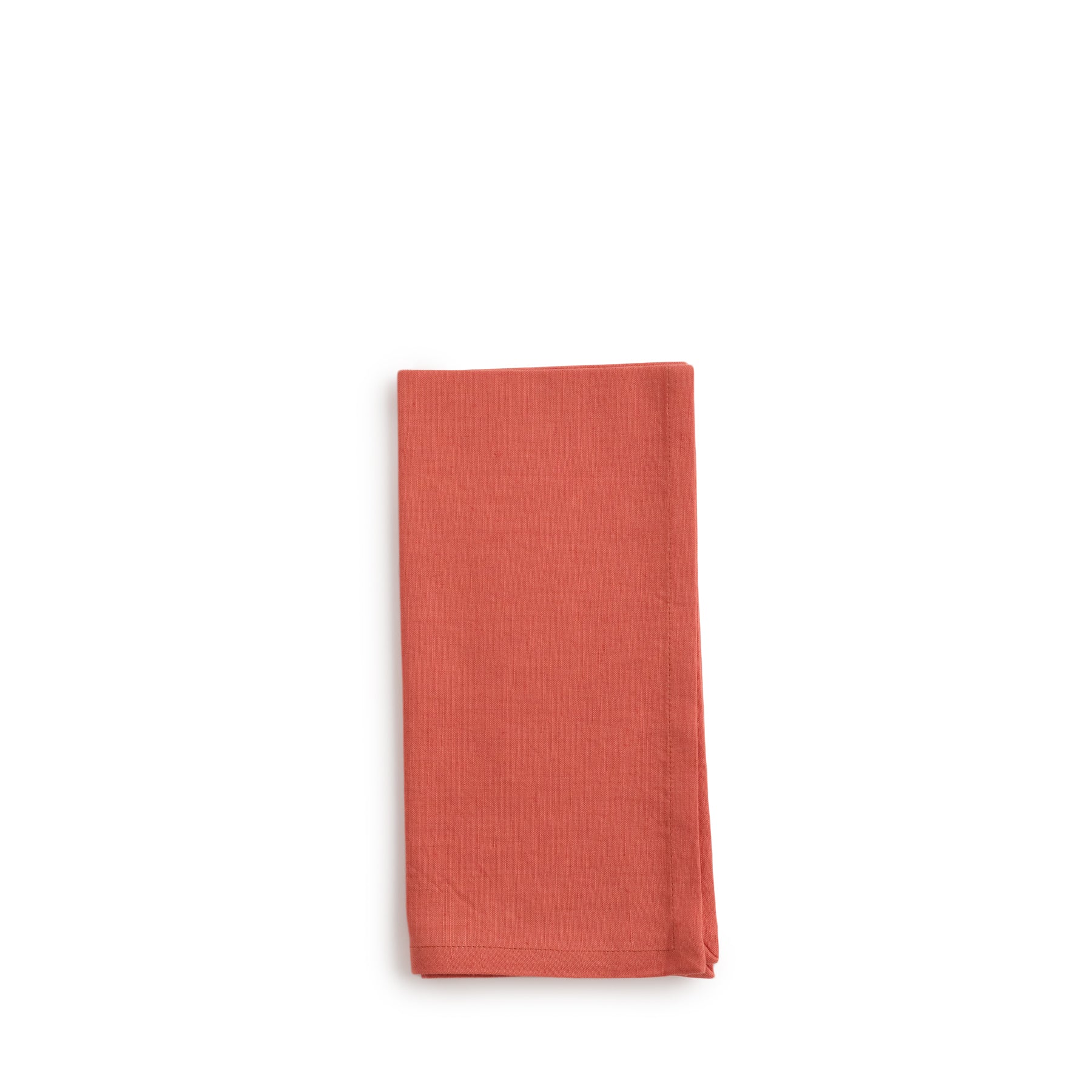 Orange Cotton Napkins Set of 4 - Premium Dinner Napkins for Everyday Use, Parties & Fine Dining - Soft & Absorbent Table Linens