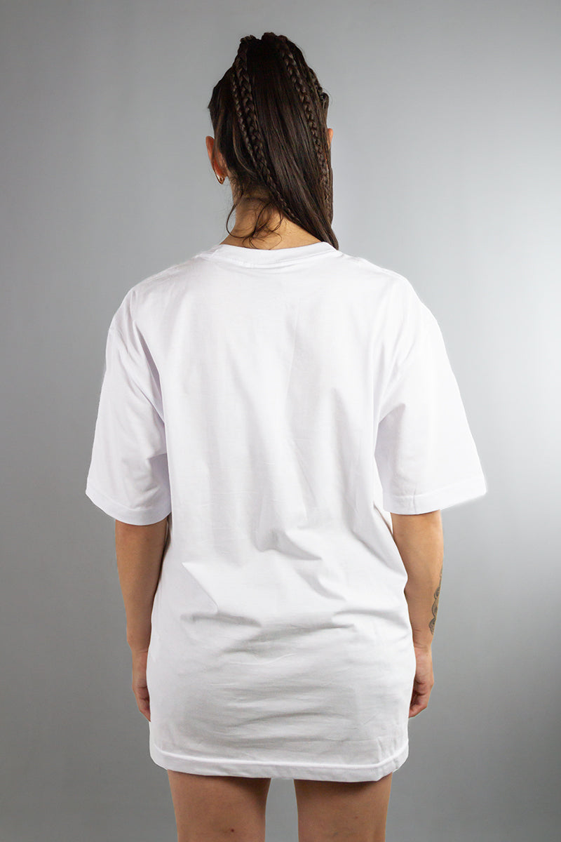 Remera Dos Padres Men's Oversized 2-Pack White T-Shirt - Comfortable Casual Wear for Everyday Outfits and Street Style