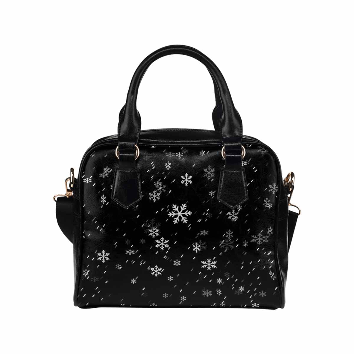 Christmas Snowman Bird PU Leather Handbag for Women - Cute Crossbody Shoulder Purse for Girls, Holiday Gift & Party Accessory