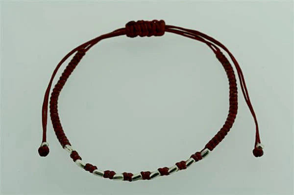 9 Bead Bracelet for Women - Genuine Sterling Silver Sand Beaded Jewelry - Perfect for Everyday Wear, Boho Style & Gifts