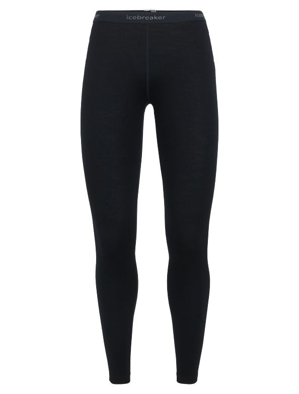 Icebreaker 260 Tech Legging for Women - High-Performance Merino Wool Base Layer Leggings for Hiking, Yoga & Cold Weather Activities