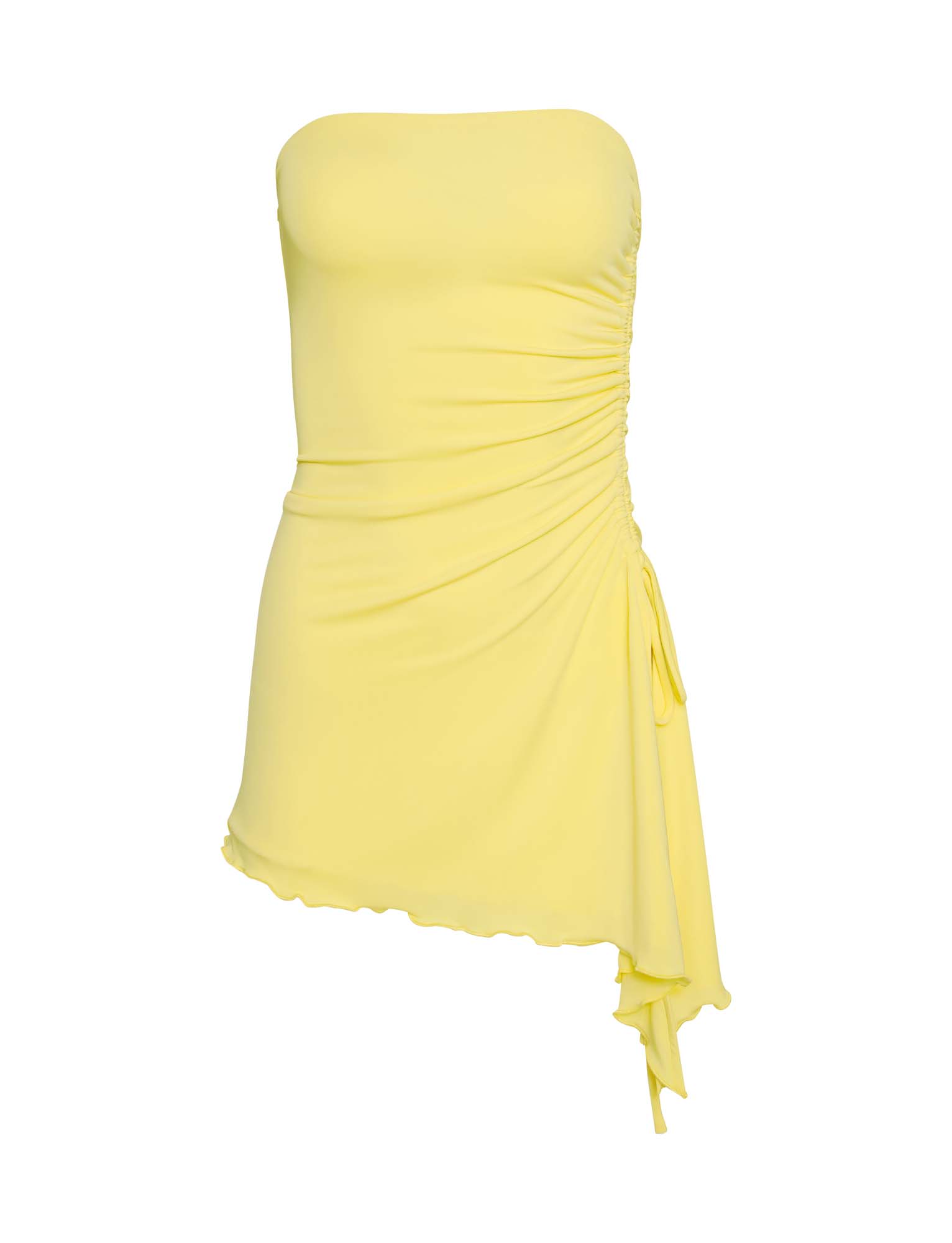 XENIA DRESS in Vibrant Lemon Yellow | Flowy Summer Dress for Women | Perfect for Beach Vacations, Brunch Dates & Outdoor Weddings