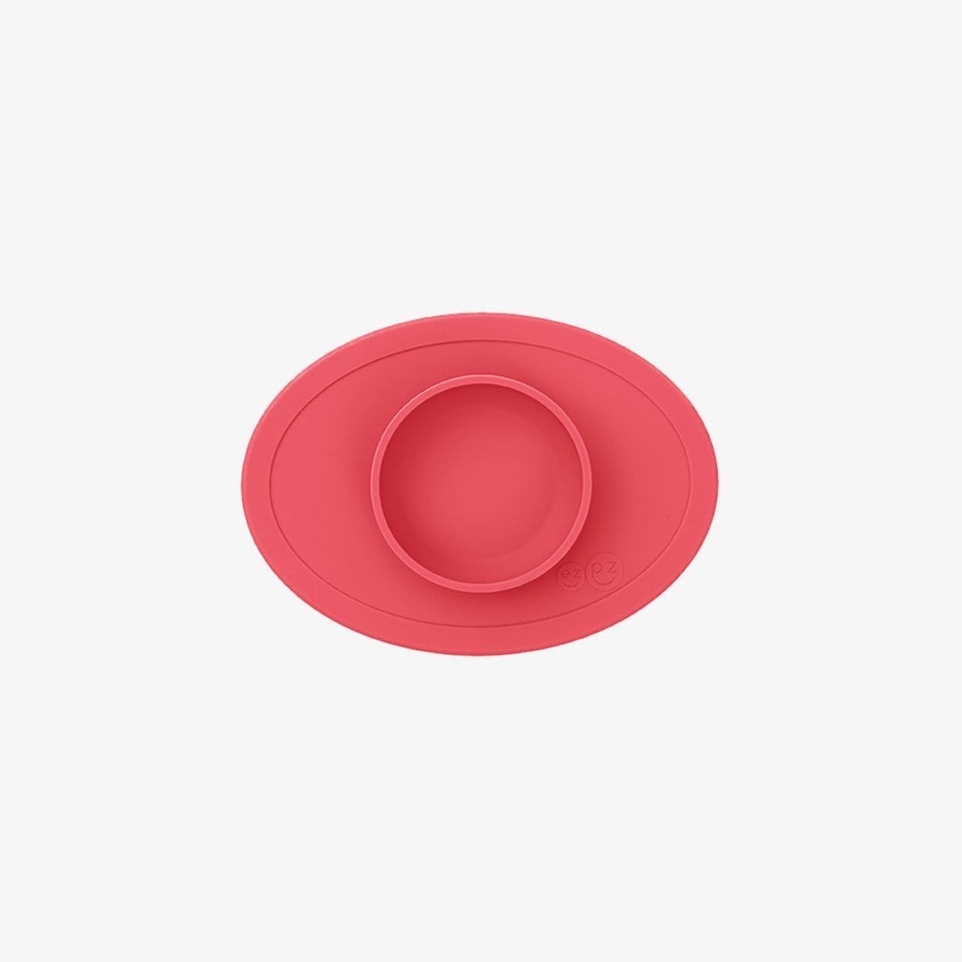 ezpz Tiny Bowl - Non-Slip Silicone Baby Bowl for Toddlers | Perfect for First Foods, Snacks & Mess-Free Mealtime | BPA-Free, Dishwasher Safe