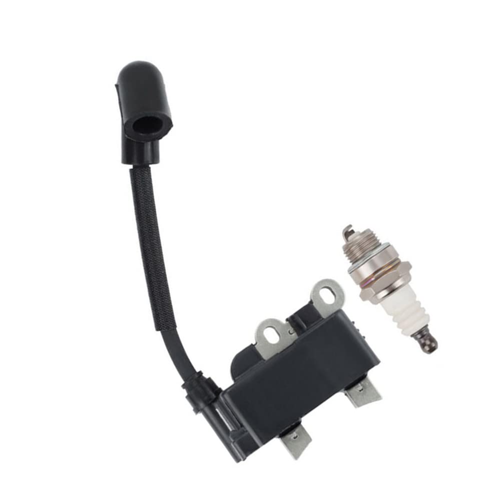 Realman 290178008 Ignition Coil with BM6A Spark Plug - Compatible with Ryobi RY08544, RY08548, RY08574, RY08576 Handheld Blowers, Homelite BM08570 Backpack Blower & Toro 51984-51987, 51954 Blower Vacuum - Perfect for Lawn Maintenance & Leaf Blowing
