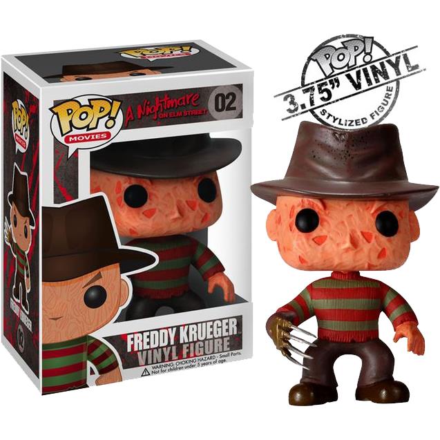 Nightmare on Elm Street Freddy Krueger Pop! Vinyl Figure - Funko Pop Horror Movie Collectible - Perfect for Halloween Decor & Horror Fan Collections