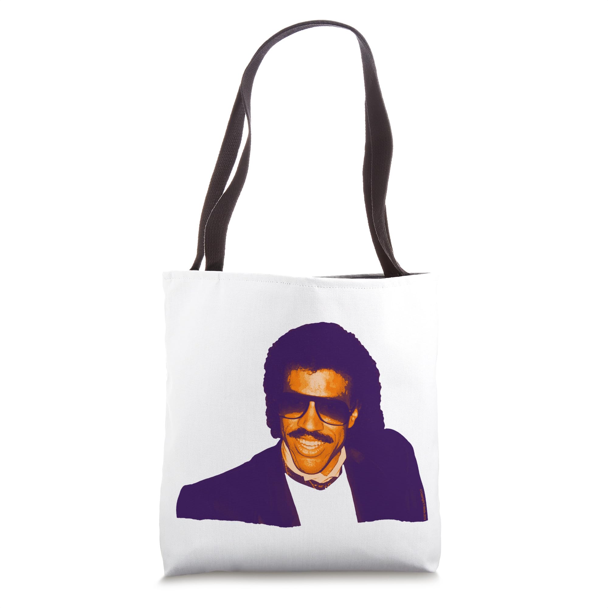 Vintage Lionel Richie 1985 Pop Singer TV Times Tote Bag - Retro Music Fan Gift, Concert Merch & Collectible for 80s Music Lovers