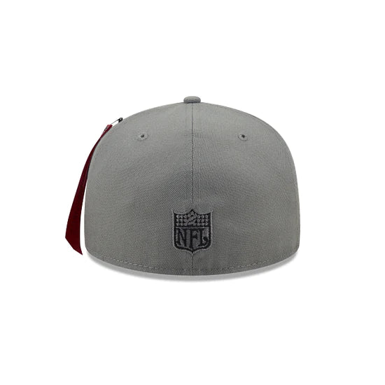Las Vegas Raiders Grey 59FIFTY Fitted Hat for Men - Official NFL Snapback Cap for Football Fans & Game Day Outfits