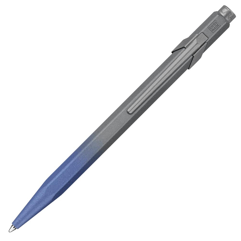 Caran d'Ache 849 Ballpoint Pen - Stormy Blue Limited Edition Luxury Writing Instrument for Professionals & Gift Giving | Office, Business Meetings & Signature Style