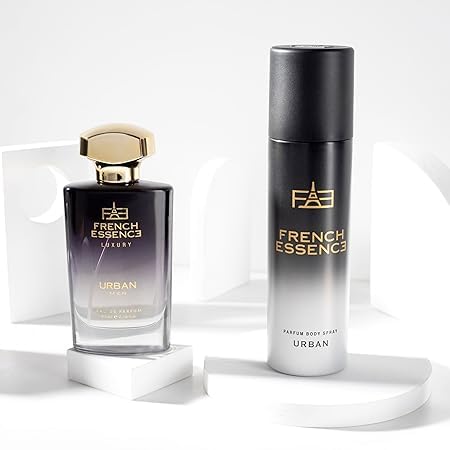 Premium Men's Deodorant Spray & Body Fragrance Set - Long Lasting Fresh Scent, 60ml Perfume + 120ml Deodorant - Luxury Gift for Him | Gym, Office & Daily Use