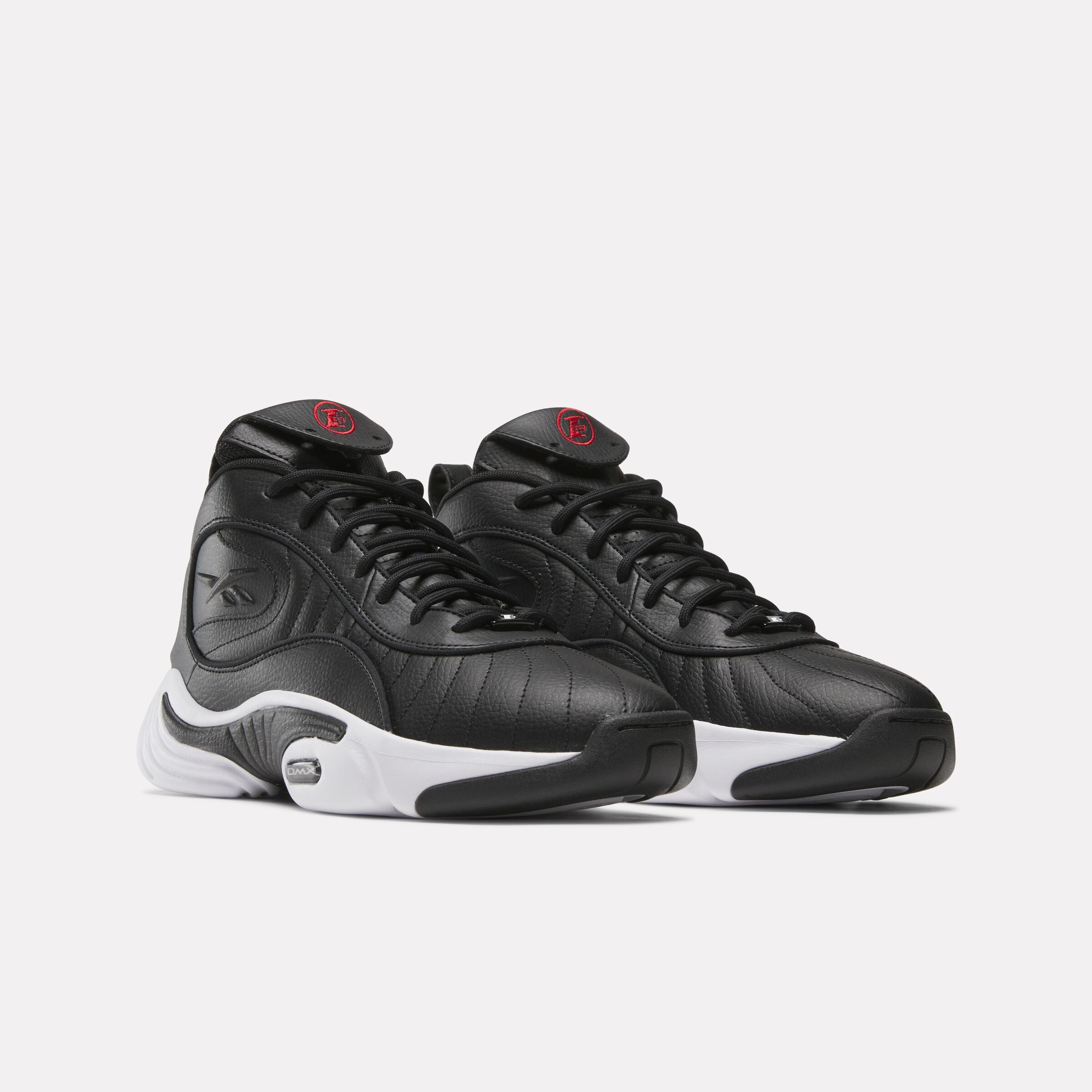 Answer III Running Shoes for Men - Black/White/Flash Red | Lightweight Athletic Sneakers for Jogging, Gym & Casual Wear