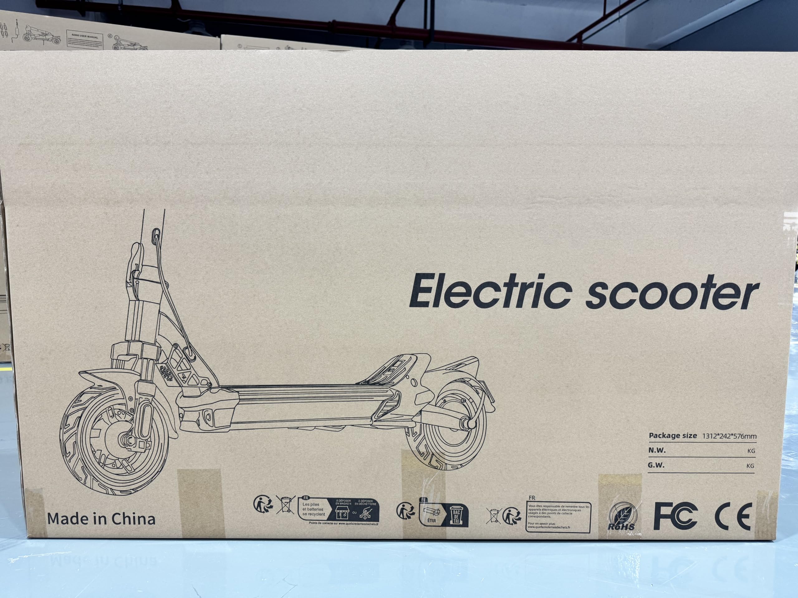 Electric Scooter for Adults - 43 Miles Max Range, 25 MPH Top Speed, Dual Suspension & 864Wh Battery - Foldable Off-Road Scooter with Fingerprint Unlock & UL2272 Certified - Perfect for Commuting, City Travel & Outdoor Adventures