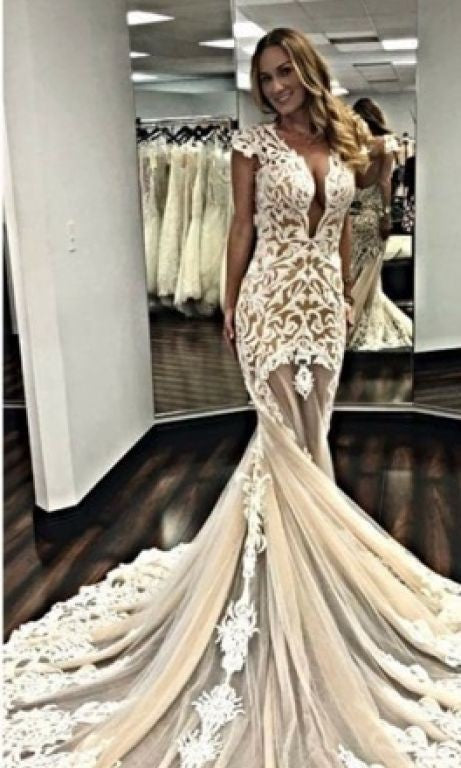Calla Blanche Lydia 16130 Sample Wedding Gown - Elegant Lace Bridal Dress for Brides, Formal Occasions & Special Events