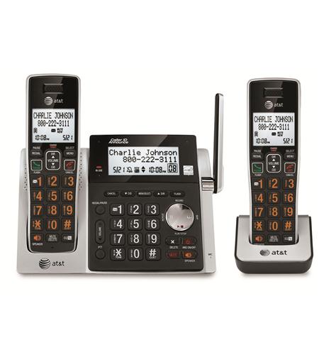 AT&T CL83213 2-Handset Cordless Phone with Caller ID & Digital Answering System - Ideal for Home & Office Communication